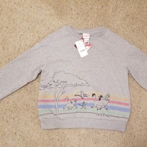 Grey Lion King Sweat Shirt